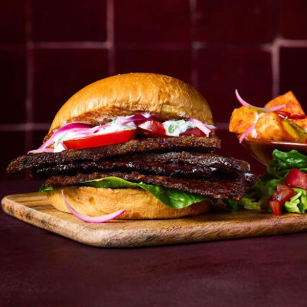 Doner Burger served at Dani's Takeaway Midlothian